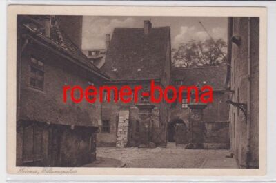 03419 Postcard Weimar the entrance to the Wittum Palace 1926