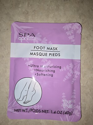 April Spa Bath & Shower Foot Mask Pedicure Spa Nourishing Treatment