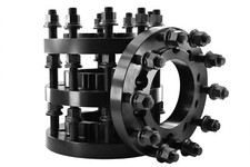 USA Made Aluminum GM 8x210 MM To Semi 10x285.75 MM Hub Centric Wheel Adapters