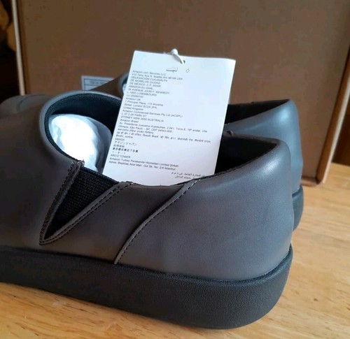 Amazon Essentials Ladies Service Comfort Work Shoes Charcoal & Black Size 5.5 - Picture 3 of 6
