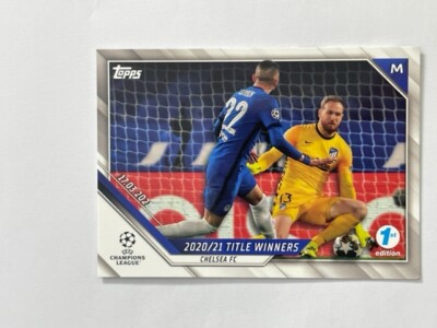 Topps Champions League 2021/22 1st Edition Chelsea FC Title Winners Hakim Ziyech