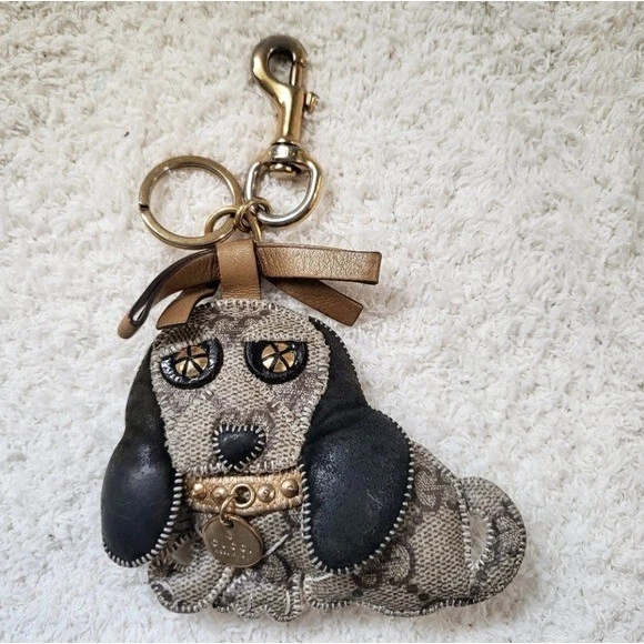 Gucci Dog Key Bag Charm