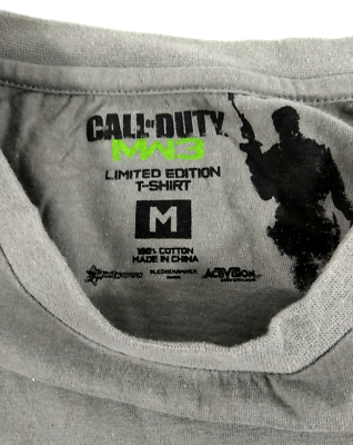 T-shirt Sable Taille M Jeu Vidéo T-shirt Call Of Duty Modern Warfare 3 - Modèle Countries 3, Couleur Sable, Taille M Call Of Duty Accessoire