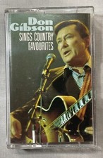Don Gibson, Sings Country Favourites, Audio Music Cassette Tape