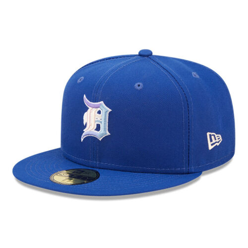Detroit Tigers MLB Nightbreak Team Blue 59FIFTY Dopasowana czapka - Zdjęcie 1 z 8