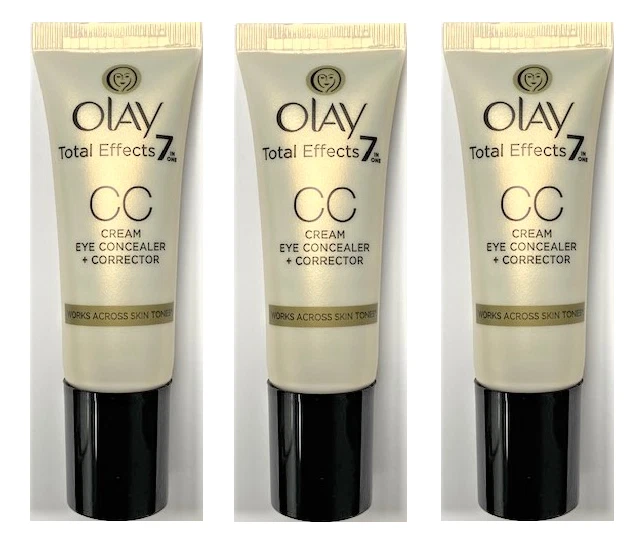 damper overdrive at tilbagetrække Olay Total Effects 7 in One CC Cream Eye Concealer, .50 oz (3 Pack) | eBay