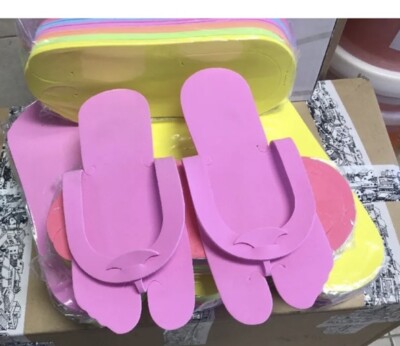 180  Pairs Disposable Spa Pedicure foam flip flop slippers (fold type)