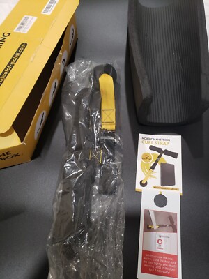 Nordic Hamstring Curl Strap with Fitness Knee Mat, Holds 420 Pounds