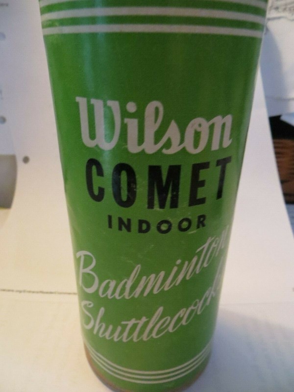 Vintage Wilson Comet Indoor Badminton Shuttlecocks