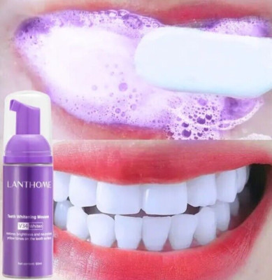 Vibrant Cleaning Purple Toothpaste - Intense Whitening - Optimal Oral Hygiene