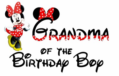grandma mickey mouse shirt
