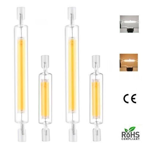 R7S 118mm 78mm Bombilla LED COB 30W 20W 10W Tubo Halógeno Vidrio Reemplazo Lámpara HOT DE - Imagen 1 de 12