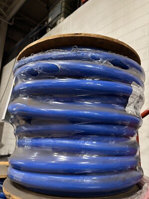 200 ft 1'' ID FlexFab 5526 Blue Silicone Heater Hose 25mm 350F Radiator Coolant