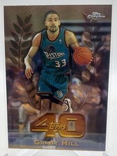 Grant Hill [Refractor] #T35 Prices | 1997 Topps Chrome Topps 40