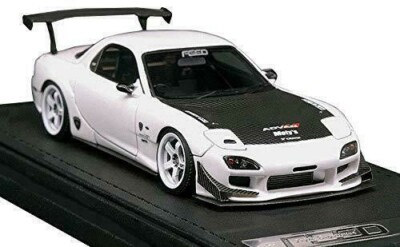 ignition model IG2187 1:43 FEED RX-7 FD3S White model car.JP | eBay