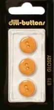 Dill Buttons ~ (0878) - 9/16" - 3 ct