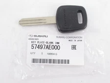 Genuine OEM Subaru 57497AE000 Key Blank Master 2005-08 Forester 2005-07 Impreza