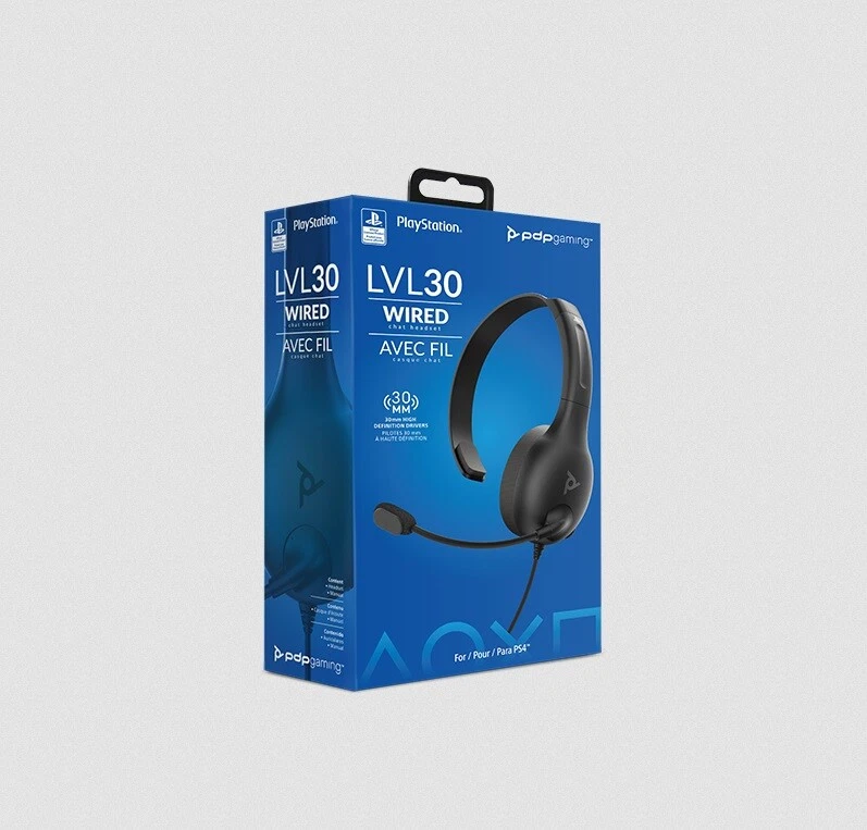 PDP LVL 1 Wired Stereo Chat Headset (PS4) 