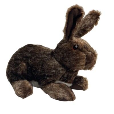 Fengtuo International Plush Stuffed Bunny Rabbit Animal Chocolate Brown Easter