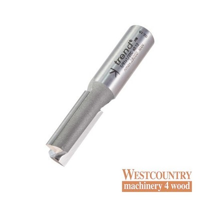 TREND 3/81x1/2TC Profi Oberfräse zwei Nuten 12,7 mm Durchmesser x 32,0 mm Schnitt