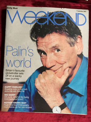 WEEKEND 1-Sept-2007 MICHAEL PALIN Angelina Jolie Tommy Jessop David Attenborough