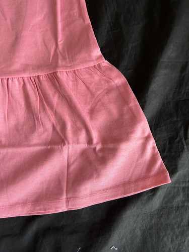 H&M Girls Pink Summer Dress Bunny Rabbit Print Sleeveless Size 5-6 Bunny #42 - Picture 3 of 10