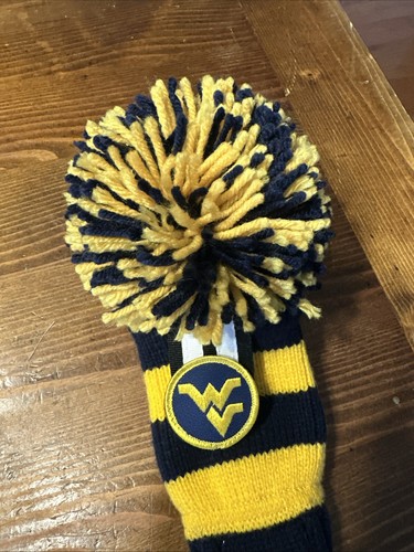 WEST VIRGINIA MOUNTAINEERS DRIVER HEADCOVER NCAA WVU Head Cover Rocket Tour Golf - Bild 4 von 8