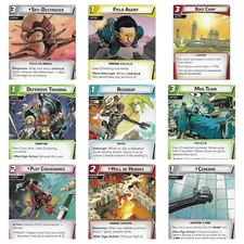 Marvel Champions LCG: Support Replacement Game Cards In All Aspects