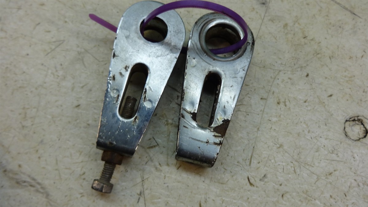 1967 bridgestone bs175 dual twin S349-2~ rear wheel adjusters | eBay