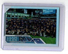 2023 Topps Series 2 Rainbow Foil Tampa Bay Rays Team Card #623