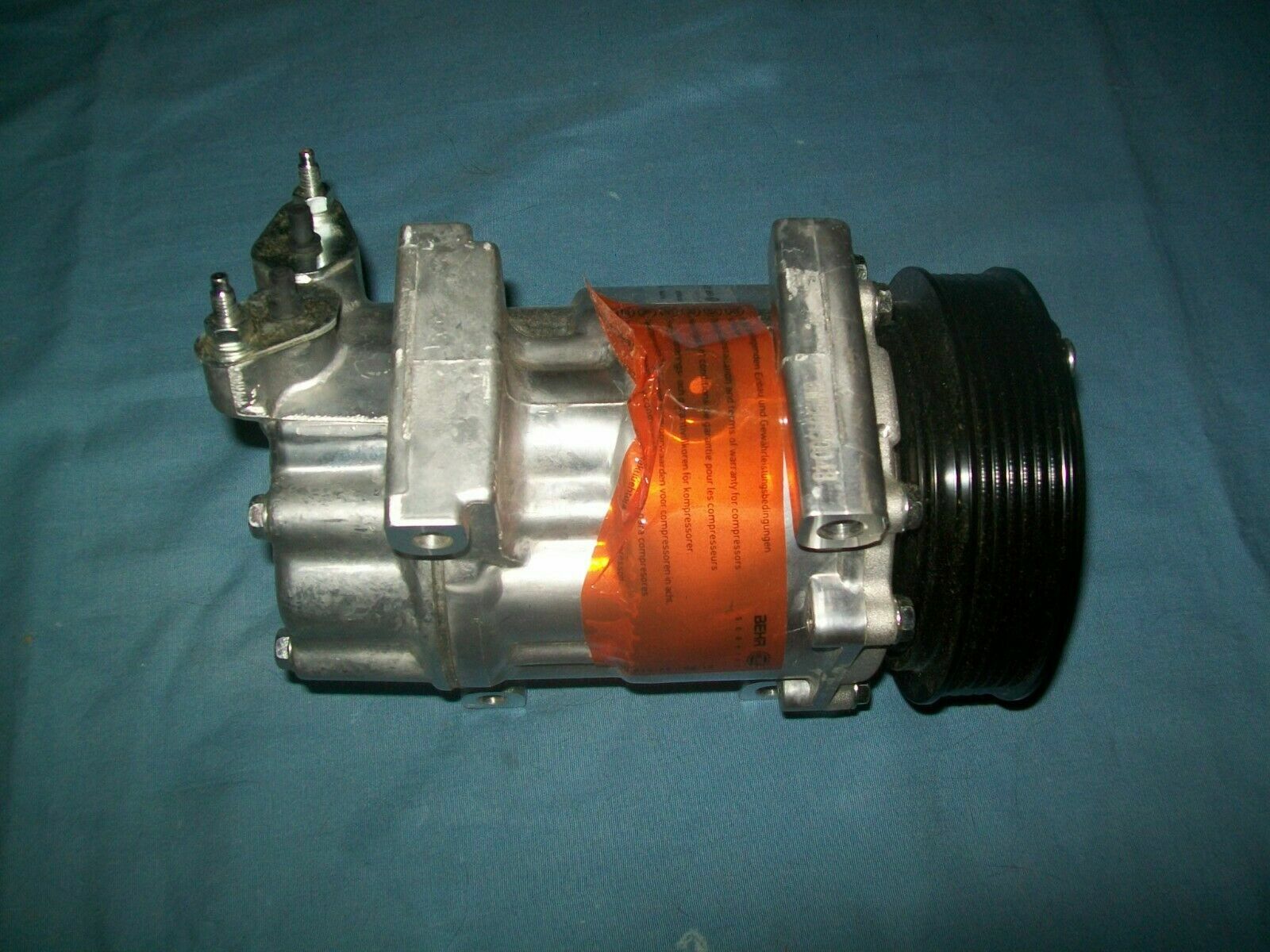 New Behr Hella Service 12V R134a Air Conditioning AC Compressor ...