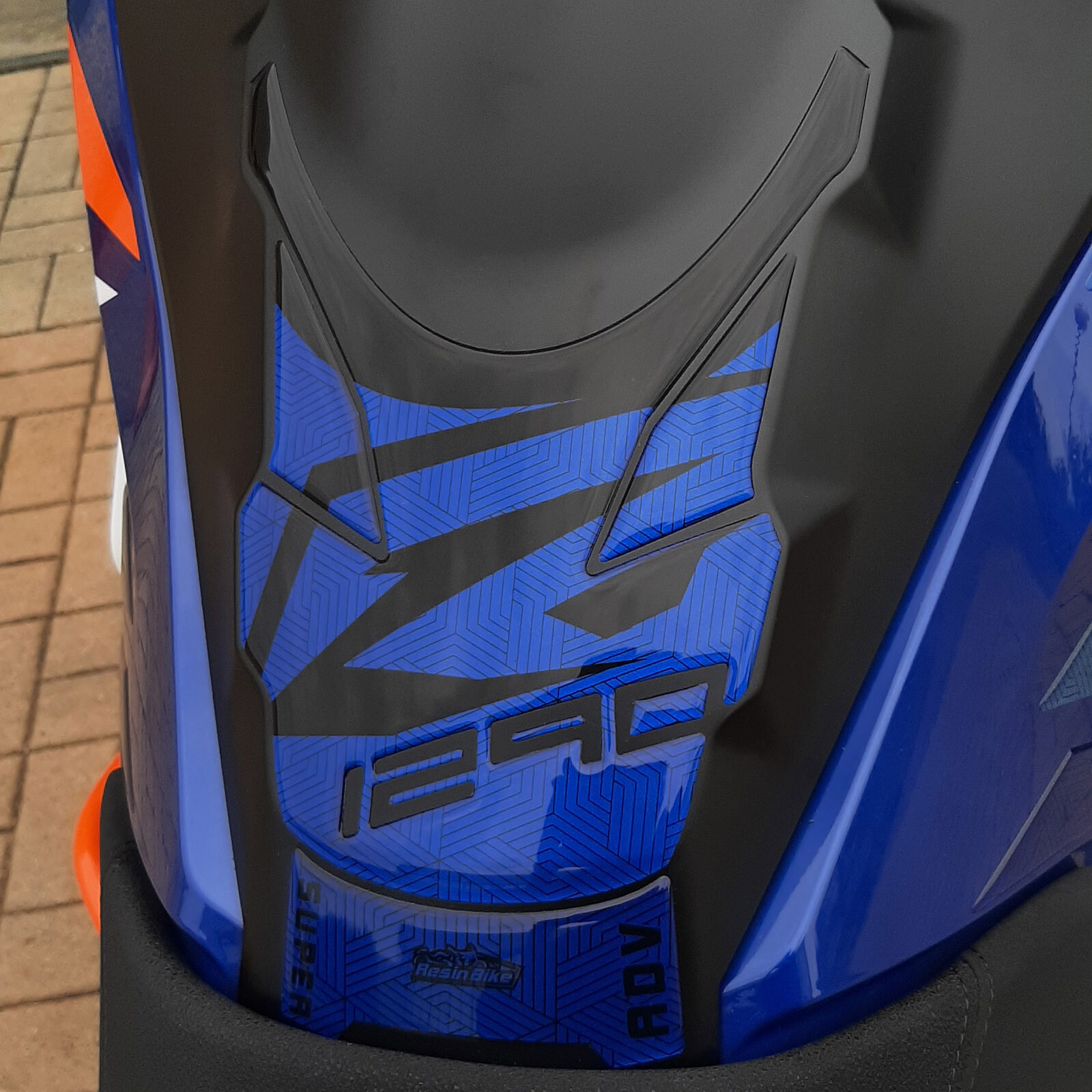 Paraserbatoio Adesivi 3D Resin compatibili con KTM 1290 Super Adventure R 2021