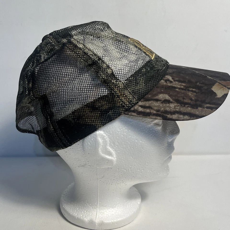 Vintage Remington Camo Embroidered Mesh Adjustable Strapback Hat Cap Hunting - Image 4 of 4