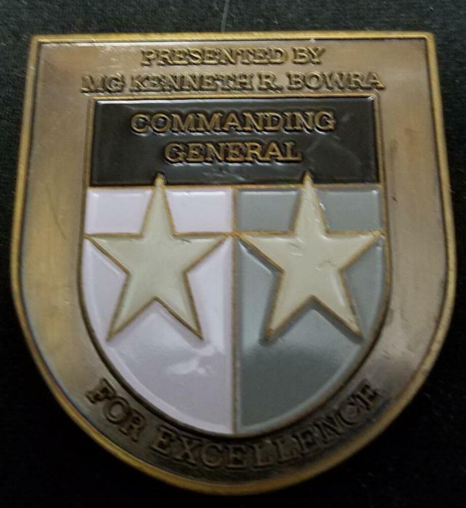 US Army John F Kennedy Special Warfare School and Center USAJFKSWCS CG 2 star Co