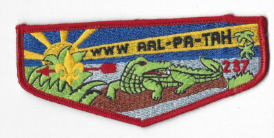 OA Lodge 237 Aal-Pa-Tah Gulf Stream Council (85) West Palm Beach,  Flap [MO577]