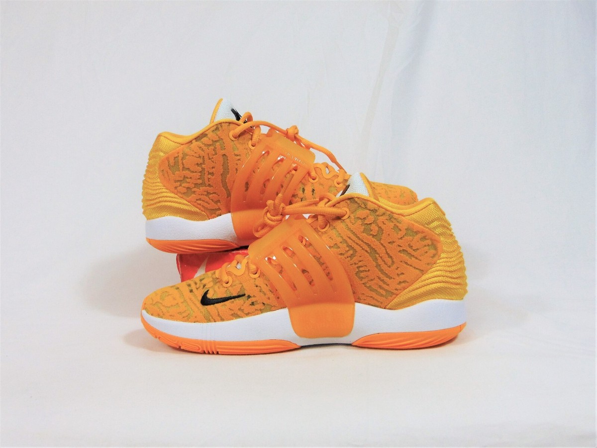 Size 17 Nike KD 14 TB Promo Gold/White Basketball Shoes DM5040-702 NEW Nike KD 14 TB Promo University Gold White Basketball Shoes  main image 2