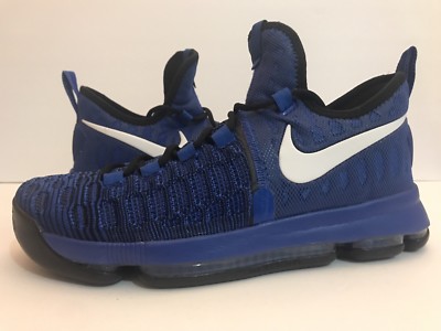 Nike Zoom Air KD On Court FlyKnit Warriors  843392-410 Sz 10