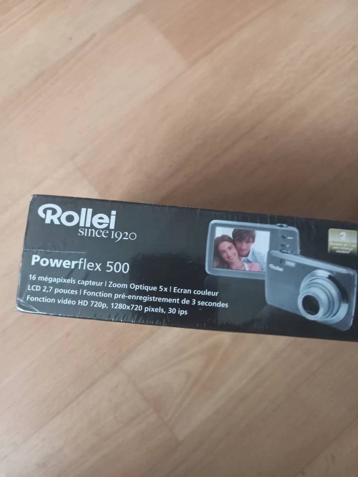 Rollei Powerflex 500 16,0 MP Digitalkamera - Silber - Bild 3 von 4
