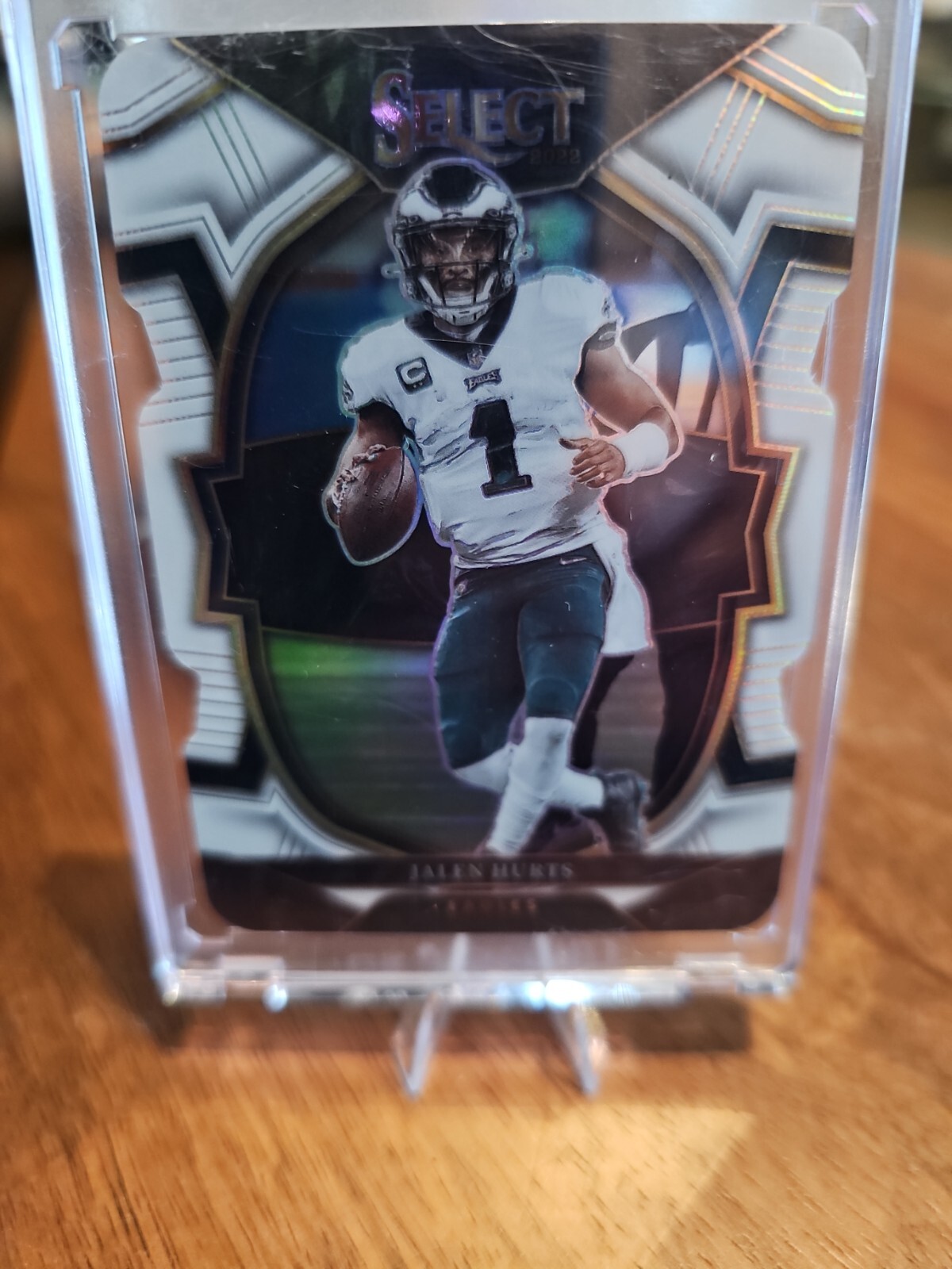 2022 Select Jalen Hurts #179 Copper Prizm Die-Cut 78/99 Clean Card