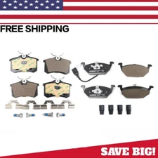 Front & Rear Ceramic Brake Pads for VW Beetle Golf Jetta