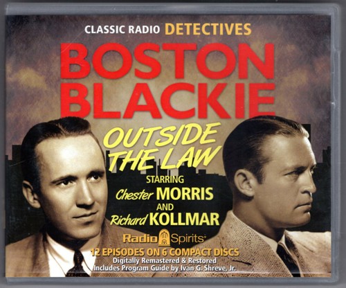 Boston Blackie – 196 Old Time Radio Shows On 2 CDs – MP3 Format OTR Collection