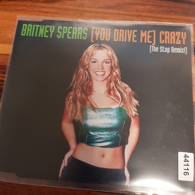 BRITNEY SPEARS you drive me crazy stop remix EX/EX (MCD, Pop, Jive)