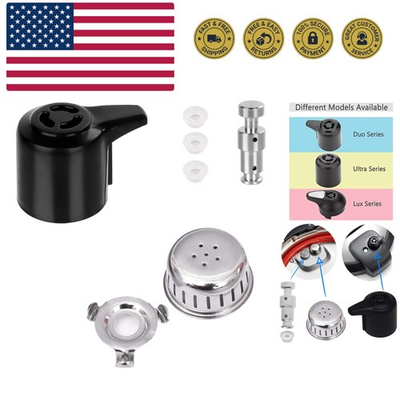 #ad Steam Release Handle Float Valve Replacement Parts with 3 Silicone Caps for... $13.99