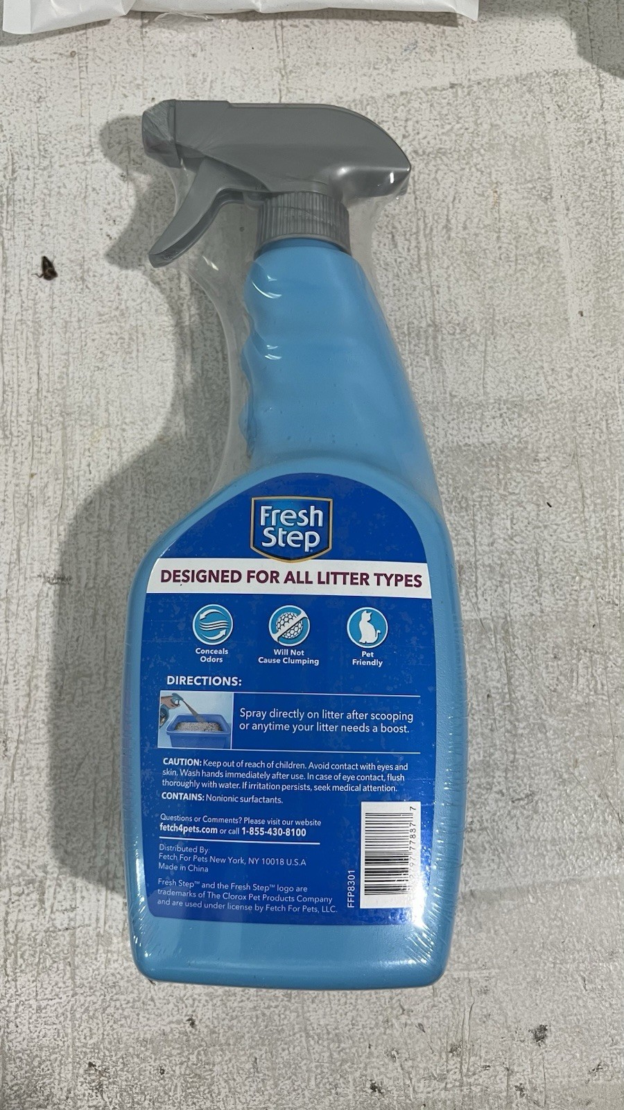 Pet-Safe Cat Litter Box Odor Eliminator Spray - 7 Days of Freshness, 24 Fl Oz