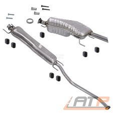ENDSCHALLDÄMPFER AUSPUFF SCHALLDÄMPFER FÜR OPEL VECTRA B +CC Caravan 1.8 2.0 2.2