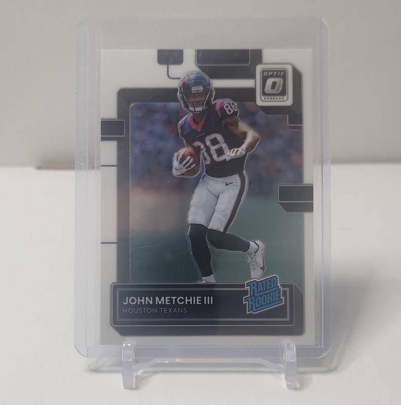 Panini 2022 Donruss Optic John Metchie III Houston Texans Rated Rookie #217