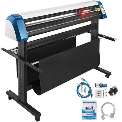 53in Motorized Vinyl Cutter with Steady Sheet Metal Frame