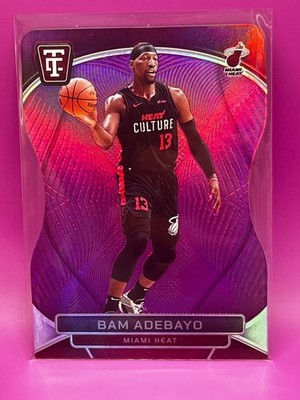 2024 Totally Certified - Bam Adebayo Mirror Pink #13/49 Jersey Number JSY# Heat