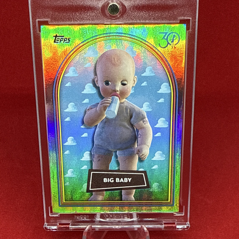 Topps 2025 Toy Story 30 Years & Beyond Big Baby #76 Rainbow Foil Parallel