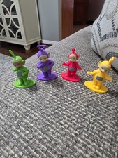 1998 Teletubbies Figures DecoPac Cake Toppers Full Set Vintage 2.5" Toys Ragdoll
